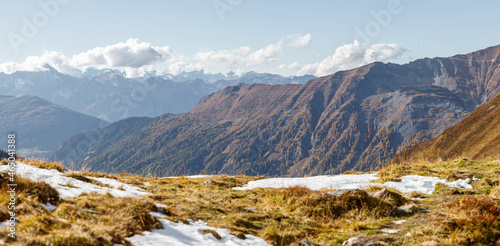 colourful autumn in the mountains