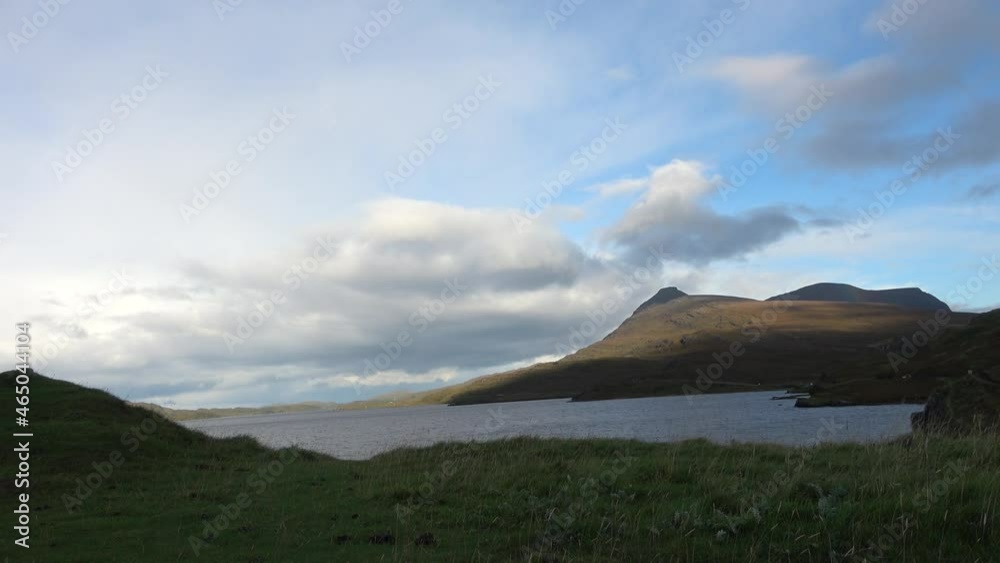 Scoltand Loch Assynt Ardvreck castle Scoltand Loch Assynt Ardvreck castle