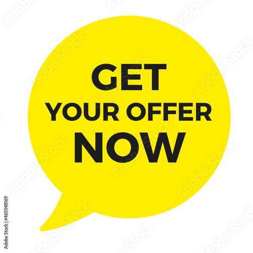 get your offer now conversion cta icon  photo