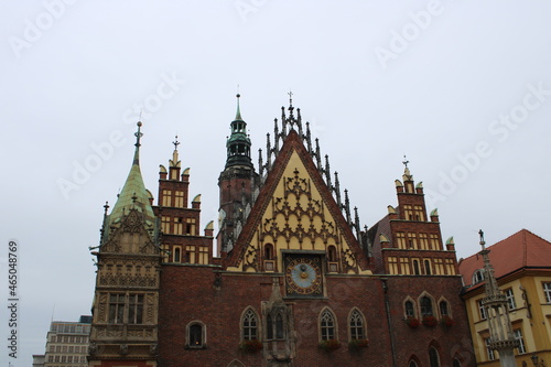 Old town city hall  Wroclaw  Poland 
