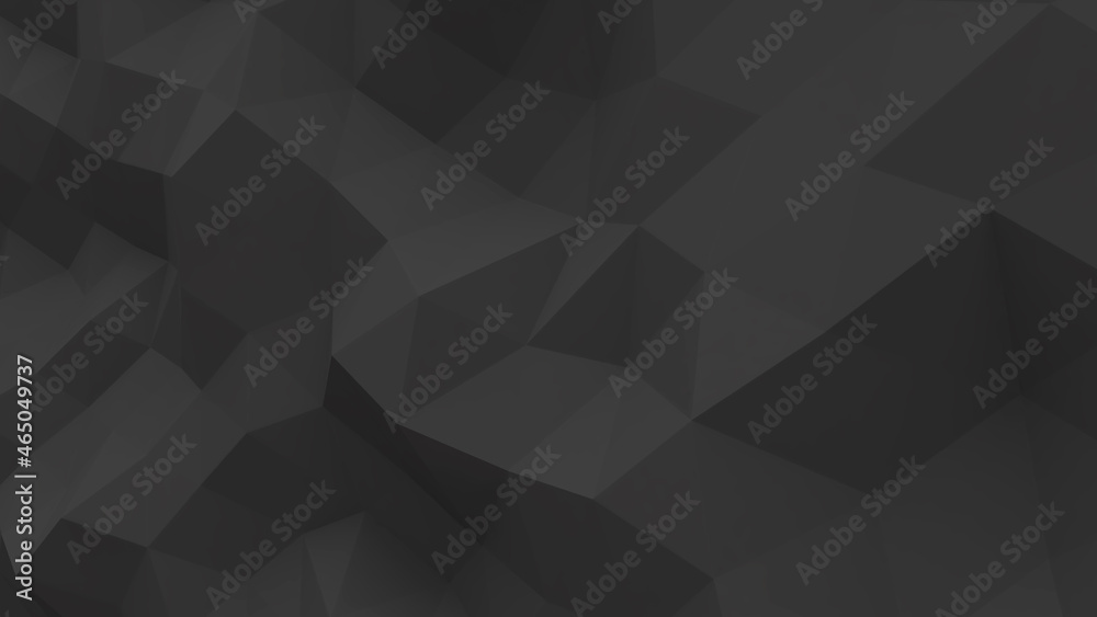 Abstract background black triangle,geometric background,3d rendering