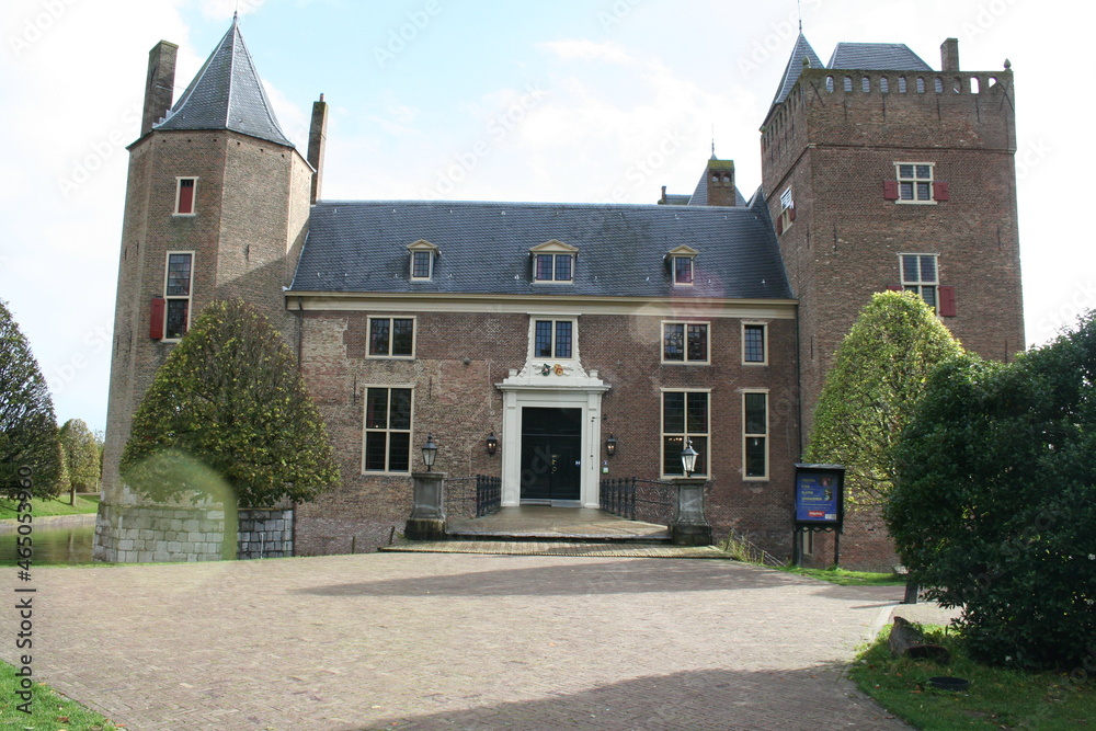 dutch castle in the park