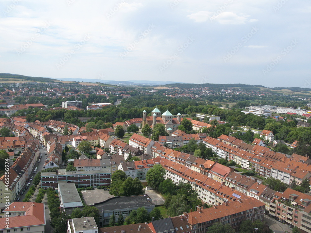 Blick auf Hildesheim