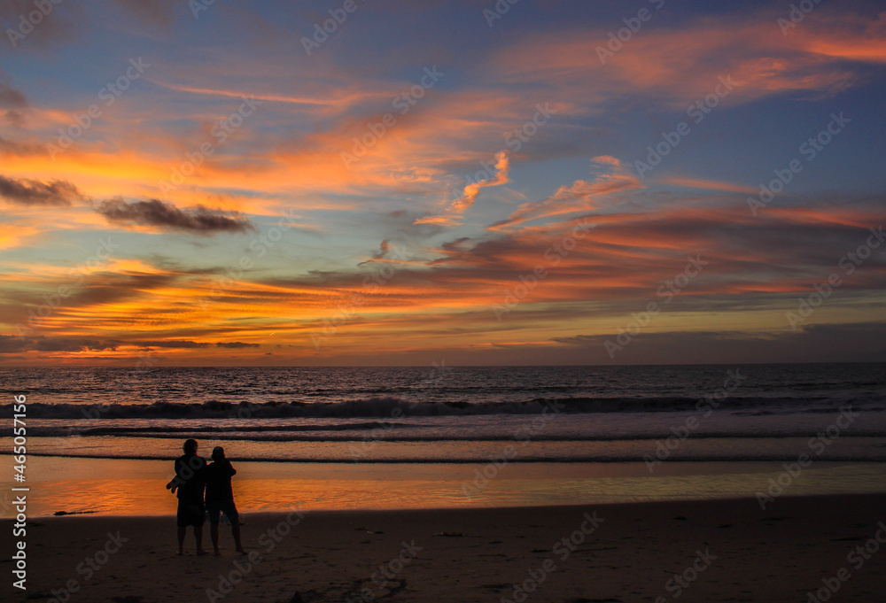 Beautiful Sunset, Torrance Beach, Los Angeles County, California