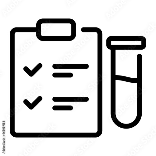 clipboard line icon