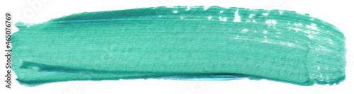 acrylic spot brushstroke texture Aquamarine element for design