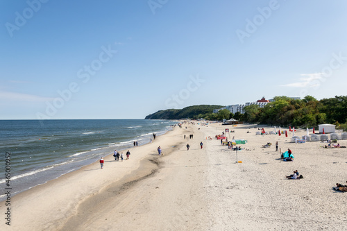  beach in Miedzyzdroje