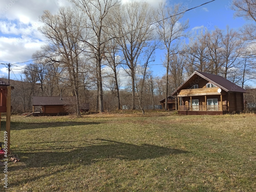 Fototapeta premium old farm house