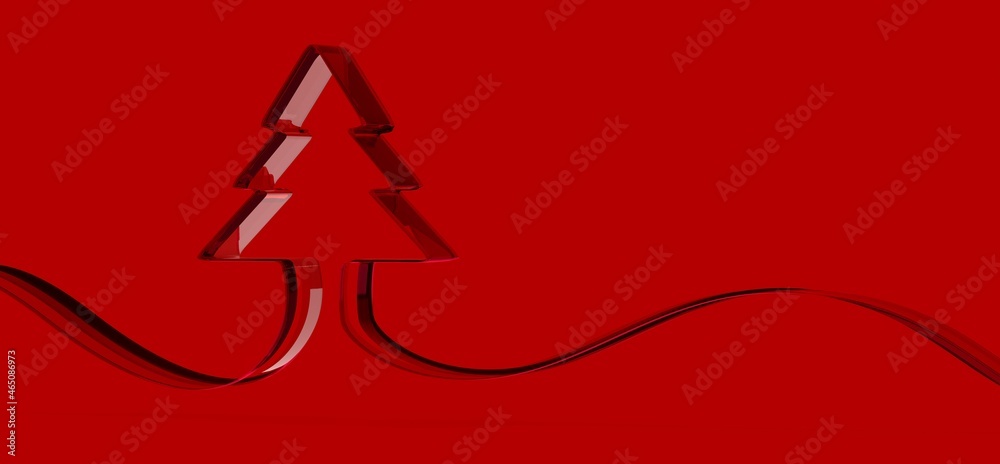 Obraz premium christmas card