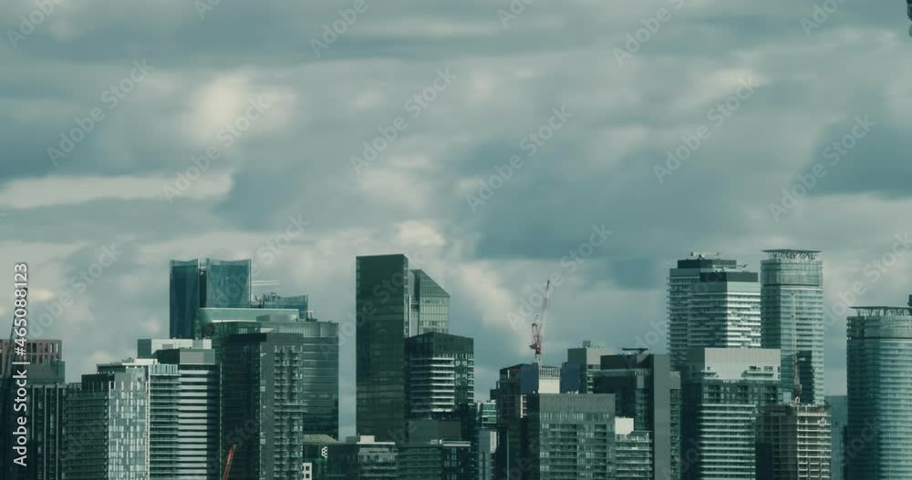 Establishing shot of the Toronto skyline. Establishing shot of the Toronto skyline.