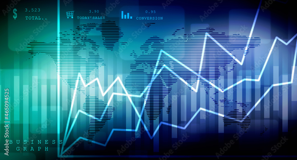 2d rendering Stock market online business concept. business Graph
2d rendering Stock market online business concept. business Graph
