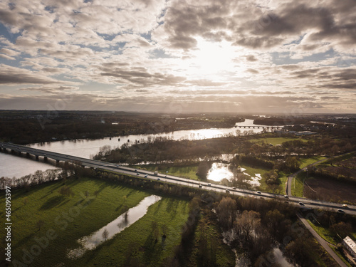 Contre jour sur la Loire