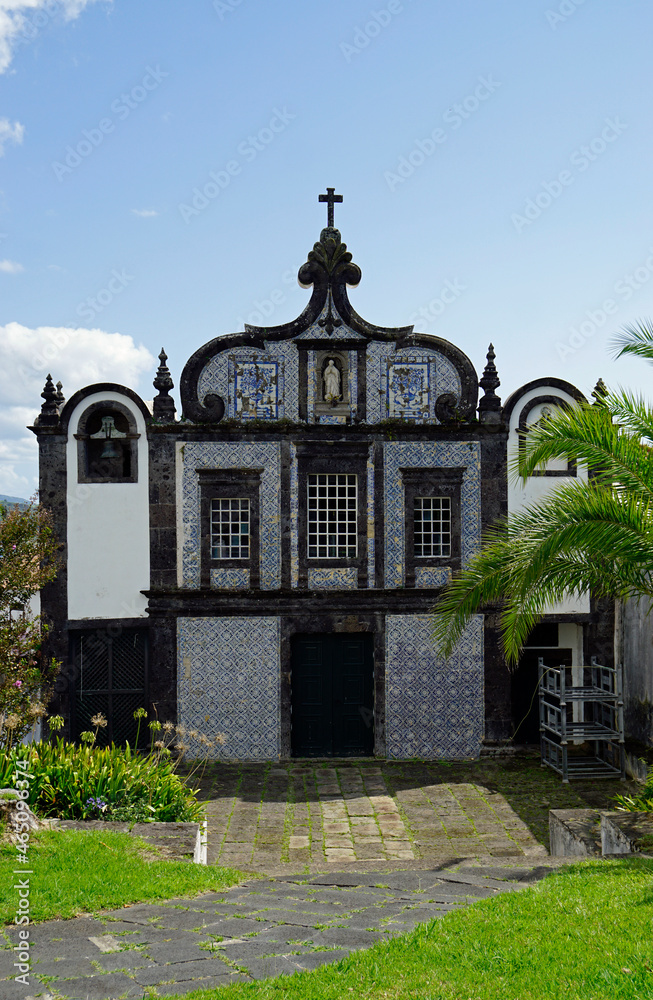 church on the azores island sao miguel