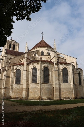church of Vezelay in Burgundy France 