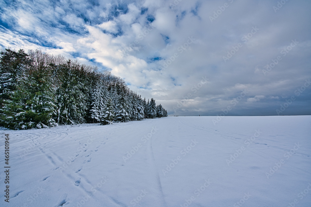 Schnee Winterlandschaft