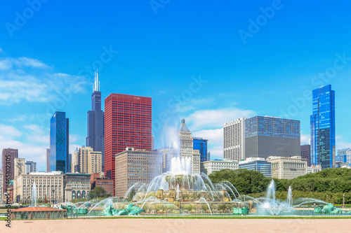 Buckingham Fountain in Chicago
