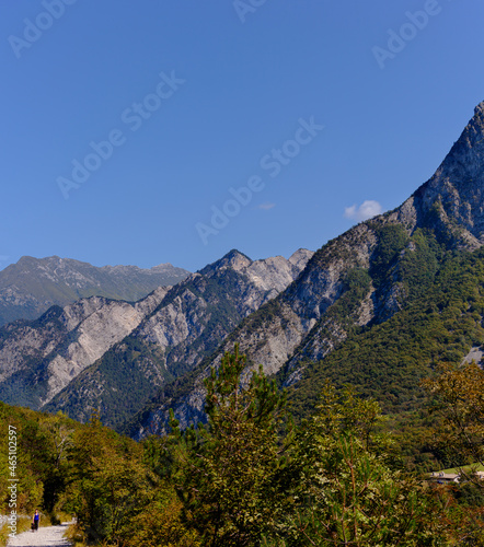 View of the Julian alps