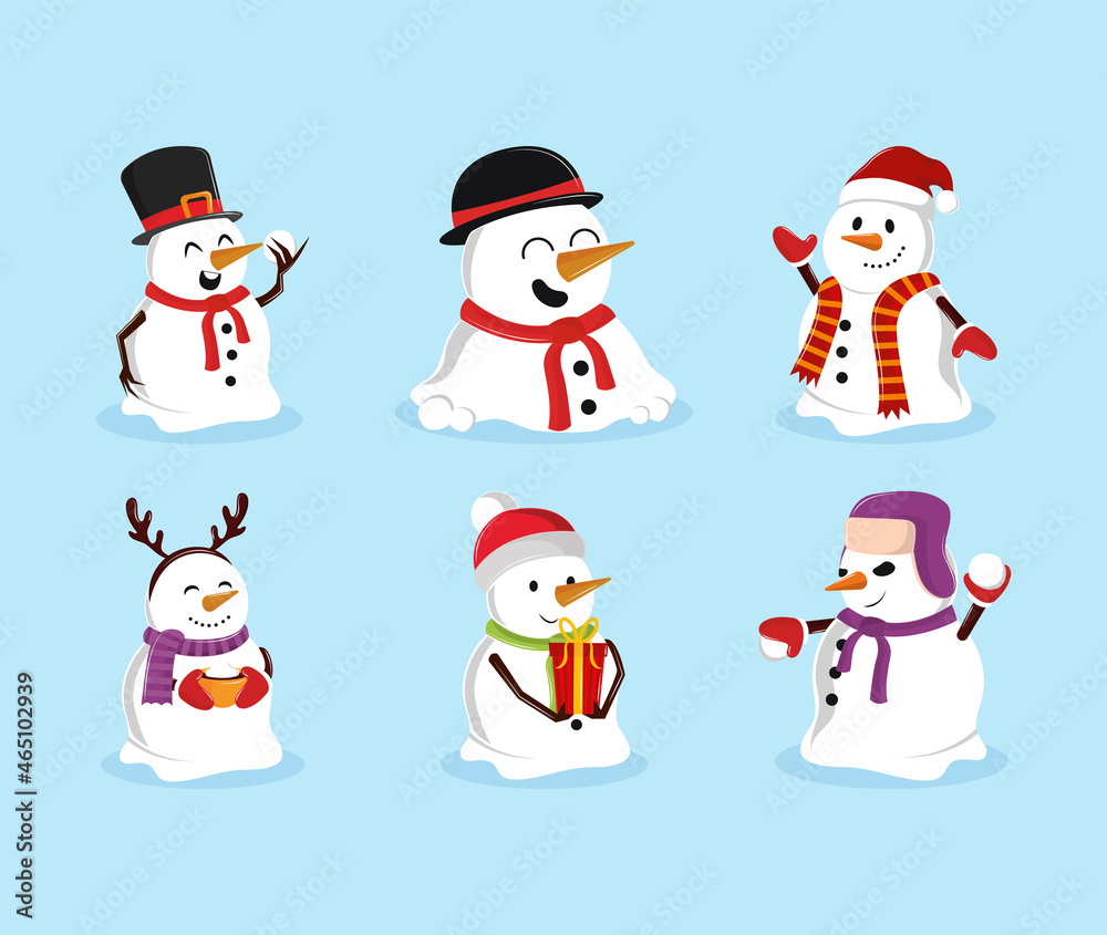 set of snowman set of snowman