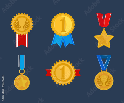 set of medal award
