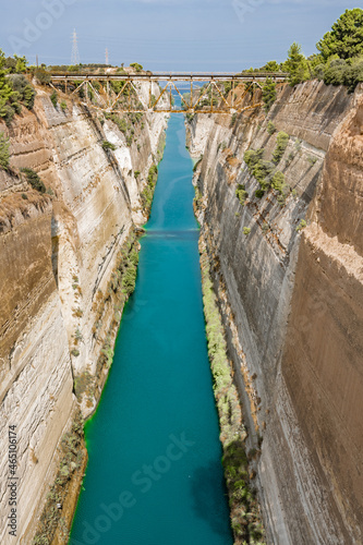 The dark waters of the Deep Corinth Canal