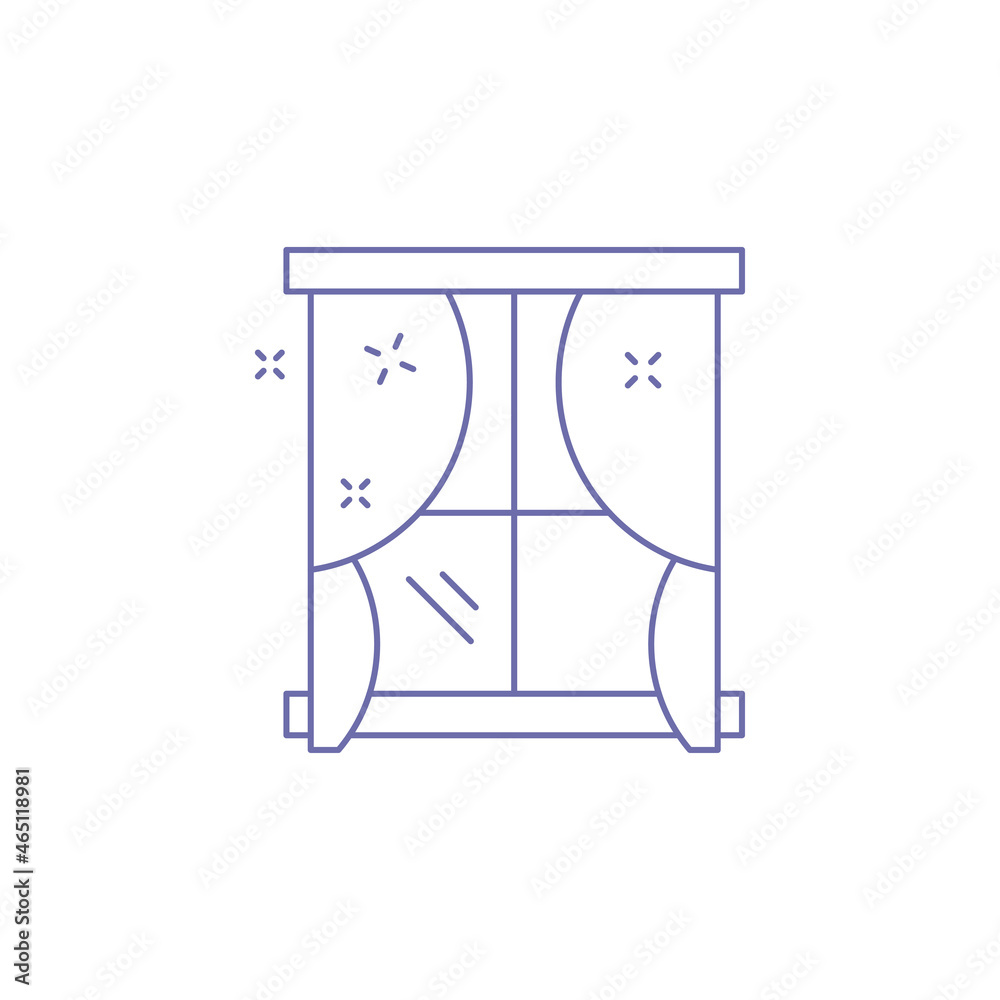 window cover cleaning icon window cover cleaning icon