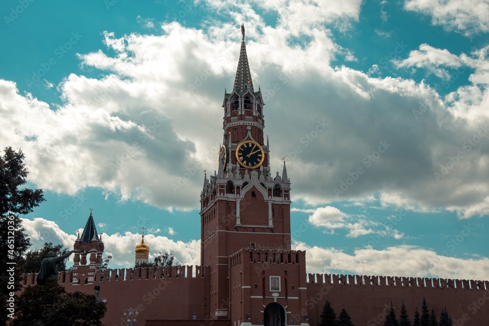 Beautiful architecture of the Moscow Kremlin Beautiful architecture of the Moscow Kremlin