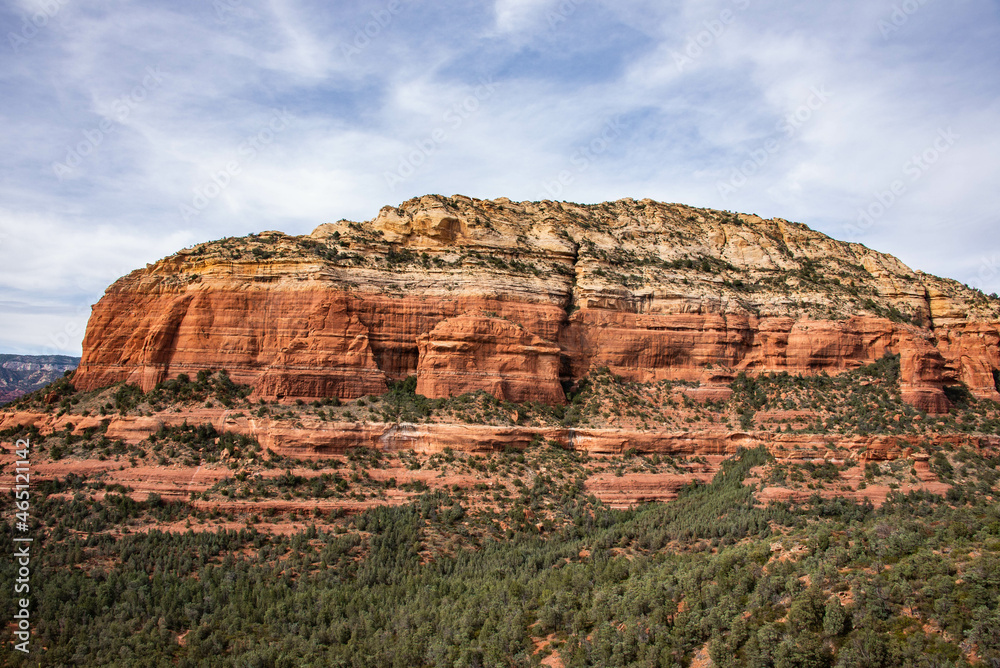 Desert scenery view from the Devilâ.s Bridge, Sedona, Arizona, U. S. A. Desert scenery view from the Devilâ.s Bridge, Sedona, Arizona, U. S. A.