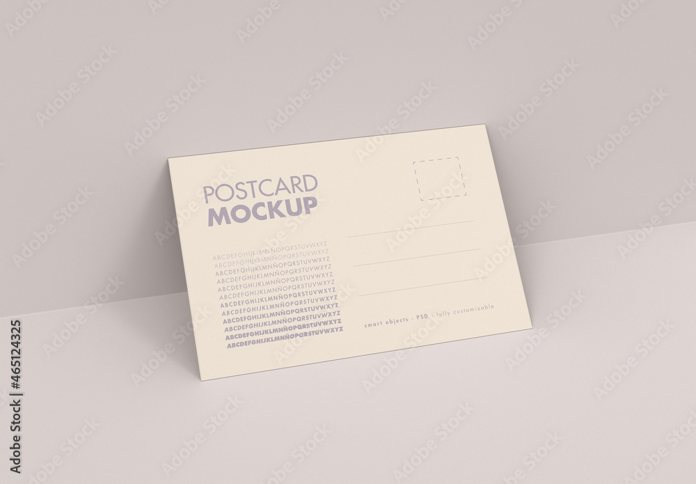 Branding Postcard Layout Mockup Stock Template | Adobe Stock