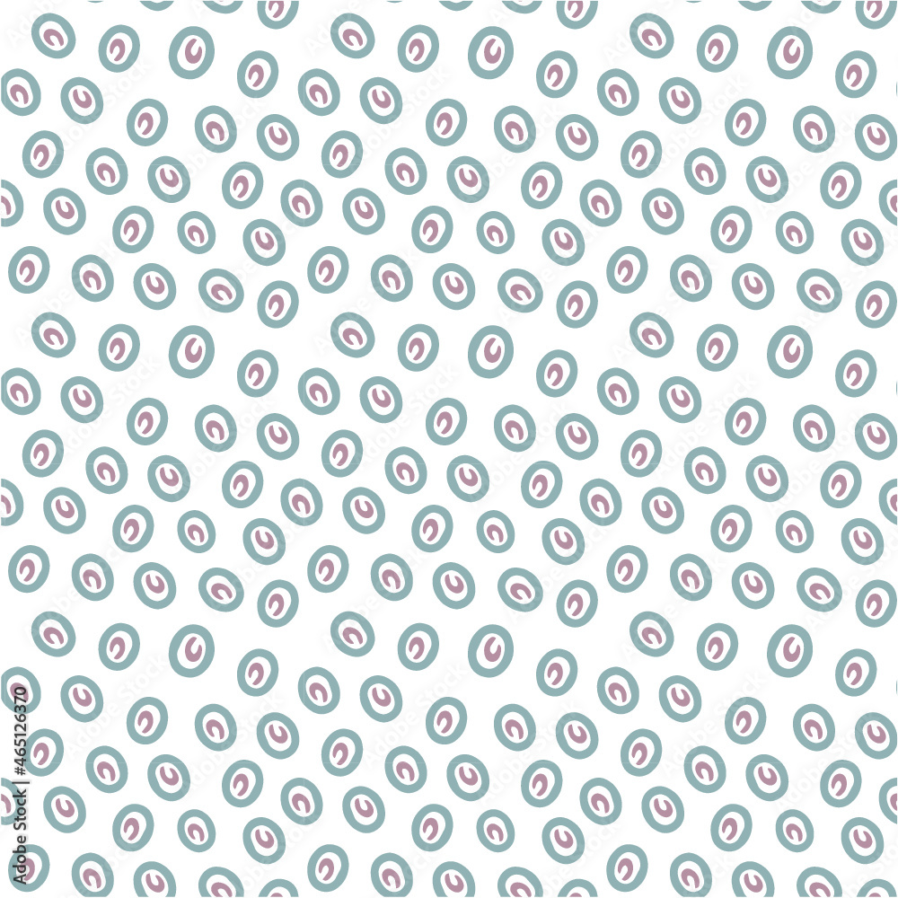 vector seamless pattern in gentle shades