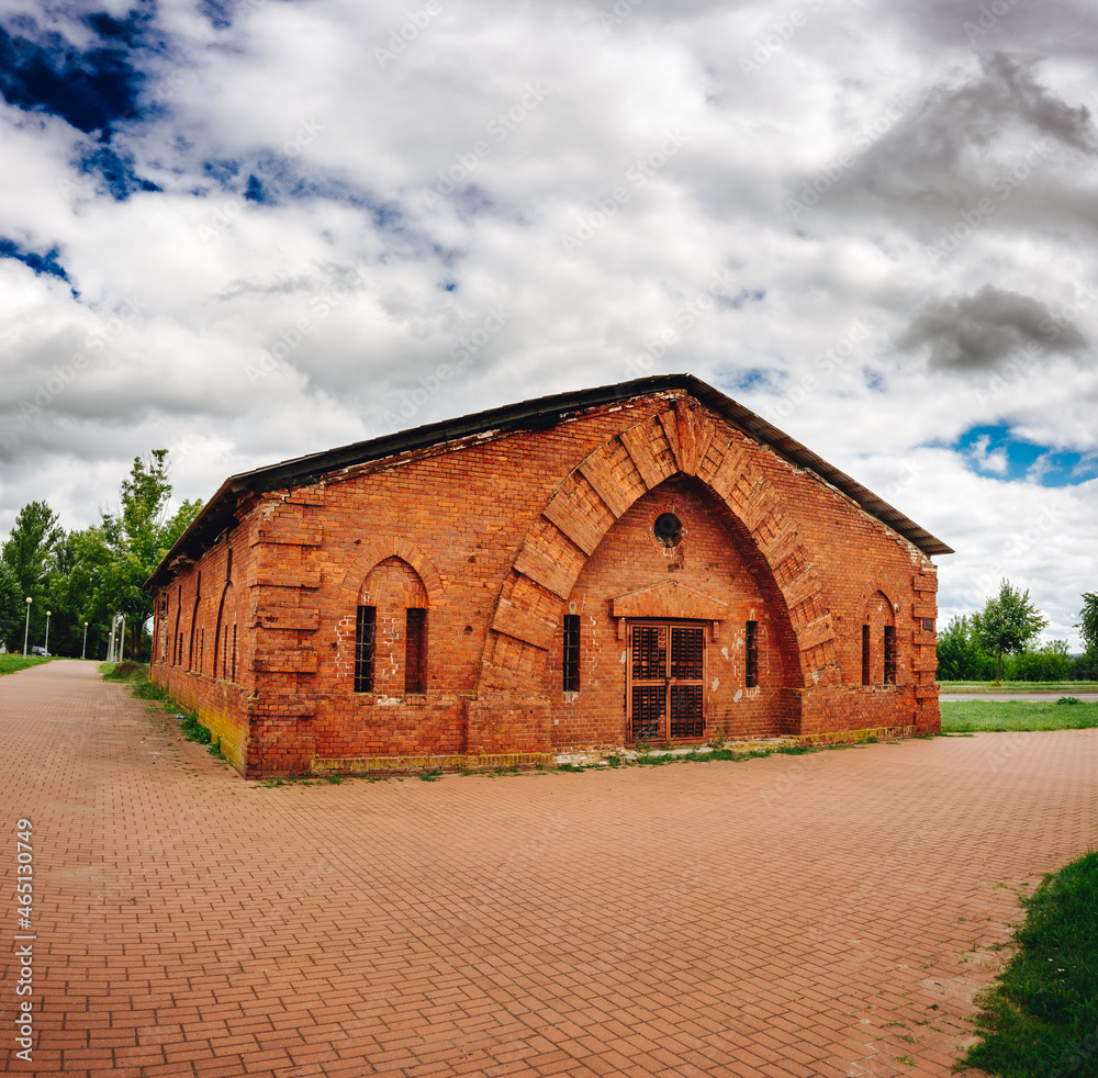 Fortification structure. Bobruisk fortress. The city of Bobruisk. Belarus. 1810 - 1812 years. Fortification structure. Bobruisk fortress. The city of Bobruisk. Belarus. 1810 - 1812 years.