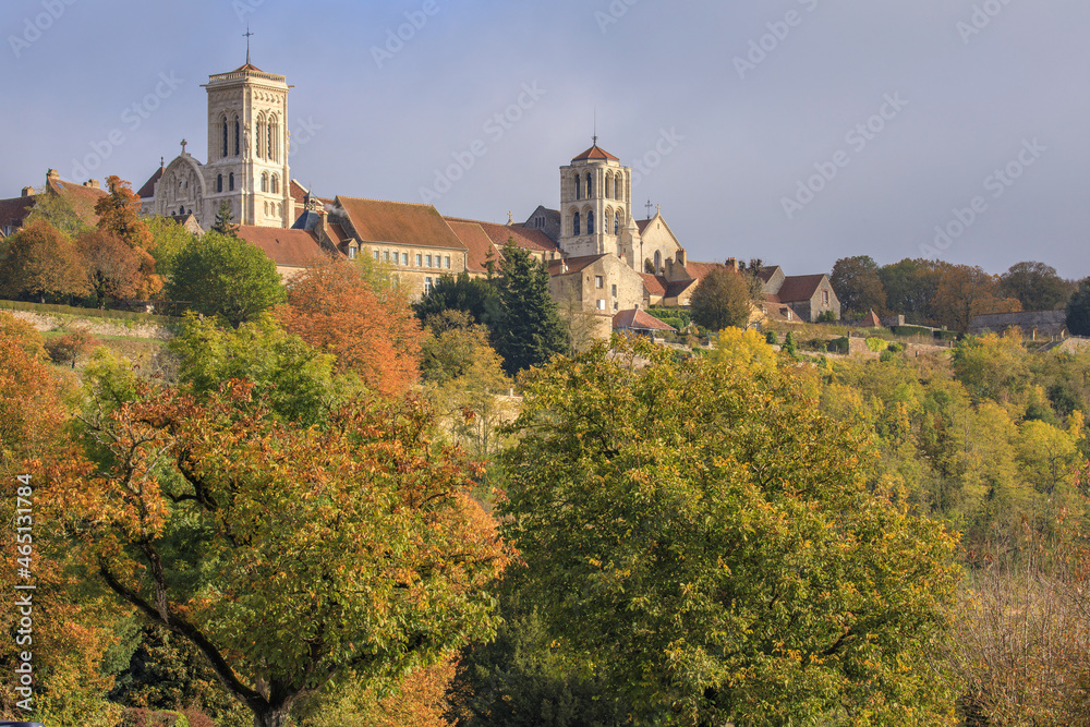 Vézelay Abbey, Burgundy, Yonne, France