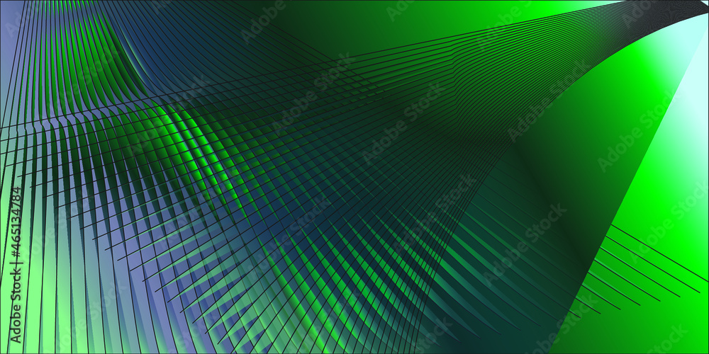 Abstract Green Background with lines Abstract Green Background with lines