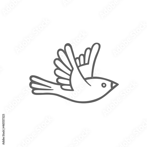 How To Draw A Bird Flying Simple How To Draw A Bird Flying Simple