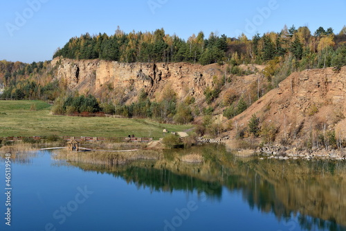 Park Gródek, staw Wydra, Polskie Malediwy, dawny, kamieniołom, woda, 