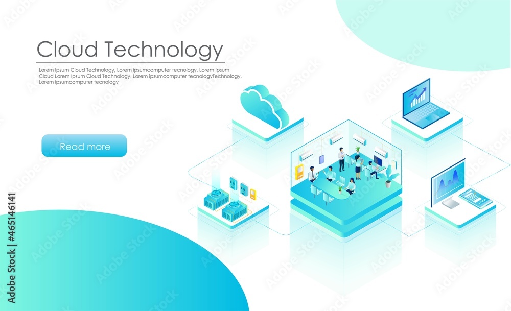 Panel HV AC server cloud work office analyst Panel HV AC server cloud work office analyst
