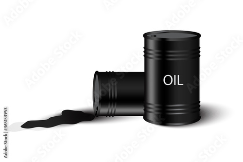 Oil barrel icon. Information concept. Cartoon style. Flat line art. Hand drawn picture. Vector illustration. Stock image. photo