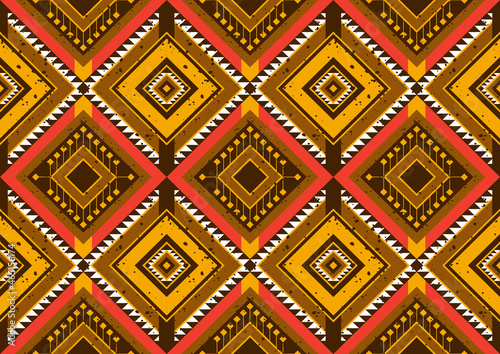 Ethnic pattern, african, Aztec style picture art and abstract background.