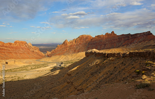 View point at Spotted Wolf Canyon, San Rafael Swell, Utah © jerzy