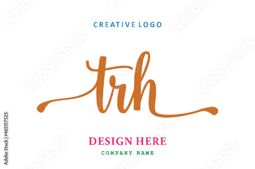 TRH lettering logo is simple, easy to understand and authoritative