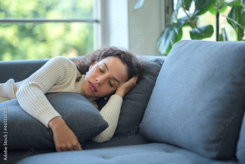 Lifestyle relaxes. Latin woman relaxing on the sofa. Lifestyle relaxes. Latin woman relaxing on the sofa.