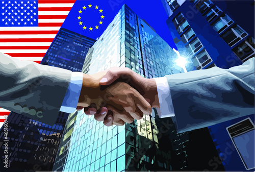 Negocios entre Estados Unidos de América y la Comunidad Europea