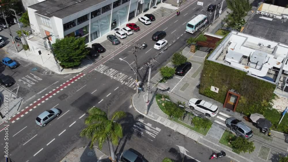 Trânsito avenida Santos Dumont, Fortaleza-CE