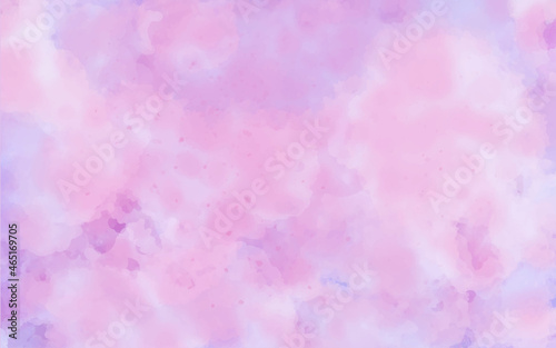 Abstract colorful hand draw watercolor aquarelle background. Subtle pink watercolor gradient illustration. © Creative Design