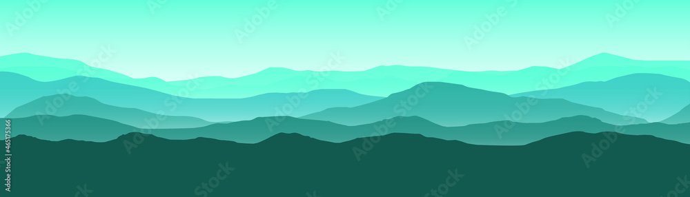 mountain landscape in the mountains