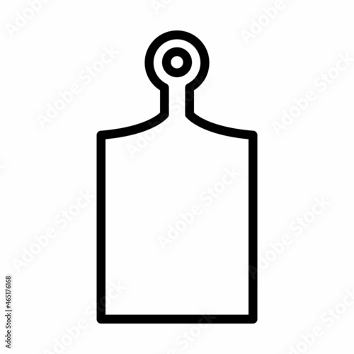 Cutting Board Icon Design Vector Template Illustration