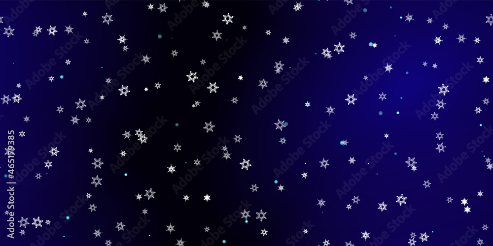 Falling Snowflakes seamless pattern flying snow Falling Snowflakes seamless pattern flying snow