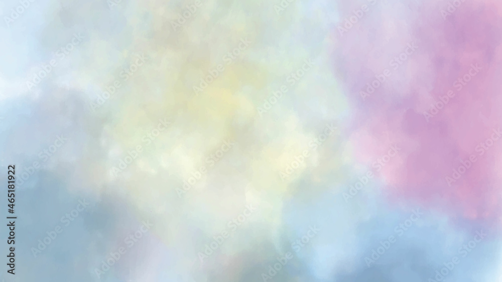 Sky Cloud pastel with a Colorful background . Elegant winter abstract background. Delicate pastel shades.It sends winter holiday mood, ease and joy
