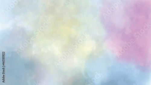 Sky Cloud pastel with a Colorful background . Elegant winter abstract background. Delicate pastel shades.It sends winter holiday mood, ease and joy 