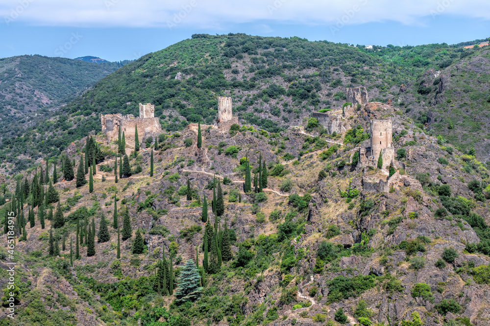 Fototapeta premium the Cathar castles of Lastours