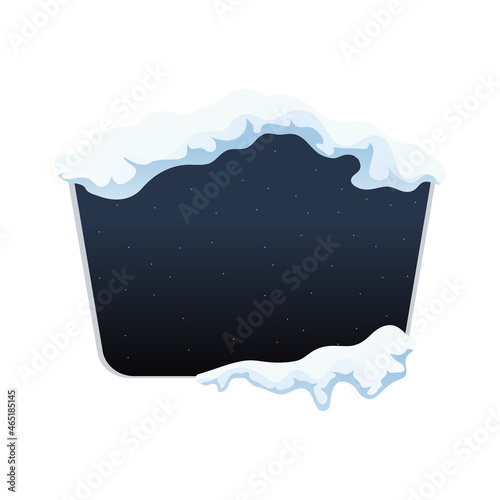 Snow Ice Cap Composition